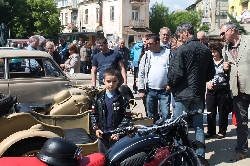 Парад на ретро автомобили в Благоевград