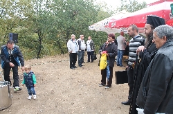 Първа копка на храм в село Изгрев