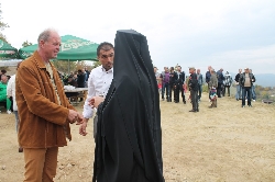 Първа копка на храм в село Изгрев