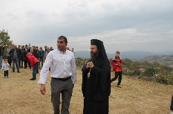 Първа копка на храм в село Изгрев