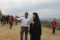 Първа копка на храм в село Изгрев