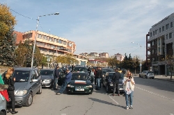 Протест срещу високите цени на горивата блокира Е-79