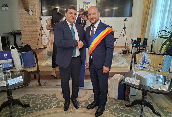 Емил Илиев в Румъния