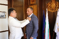 Шефът на Ротари в България гостува на кмета на Банско