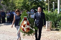 Сандански почете генерал Тодоров с цветя и изложба