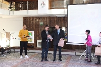Дипломи за победителите в конкурс на НП  Рила”
