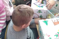 Деца от Конарско с урок по човечност, помогнаха на свой съученик
