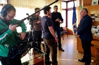 Euronews снима филм за община Гоце Делчев Euronews снима филм за община Гоце Делчев