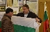 Знамена и екипировка от кмета Камбитов за участник в Спешъл Олимпикс