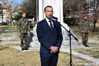 Сандански отбеляза с военни почести свободата на България