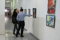 Млади художници от ЮЗУ подредиха интересна изложба