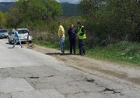 Огняново излиза на протест заради път, осеян с кратери