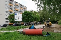 Пълна промяна правят на детска площадка край алея в Благоевград