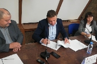 КНСБ подписа споразумение за сътрудничество с кмета на Благоевград