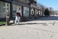 Специализирана фирма дезинфекцира в Благоевград