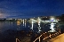 Плажът в Созопол е осветен през нощта, вече посреща първите туристи