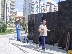 Ремонтират изпочупения от вандали парк  Даме Груев” в Благоевград
