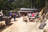Родолюбци възкресяват храм в изчезнало село край Сандански