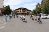 Деца и възрастни се придвижваха само пеш или с колело в курорта Банско