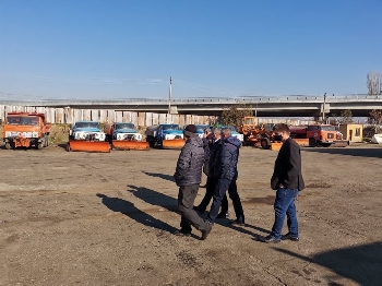 15 машини със снегоринни дъски в готовност за първия сняг в Благоевград