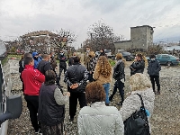 Мая Манолова подкрепи протест на жители на село Беласица, заедно с нея бе и Валери Смиленов