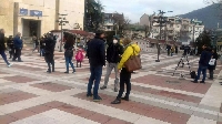 Благоевградчани протестираха мирно и кротко срещу мръсния въздух