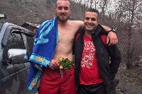 Марио Чонков улови кръста на Богоявление в Белица