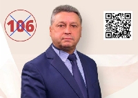 QR код на плакати говори” на избирателите за кампанията на кандидат-депутата Любен Милев QR код на плакати говори” на избирателите за кампанията на кандидат-депутата Любен Милев