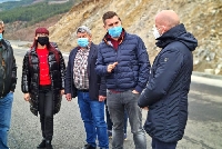 Кандидатите за народни представители от ГЕРБ направиха оглед на ремонта на пътя от Дъбница до Сатовча