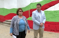 Петрички ученици създадоха патриотична алея с Левски, Гоце и Яворов
