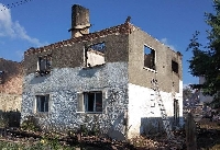 Белишкото село Краище помага на село Кръстава, където пожар изпепели къщи