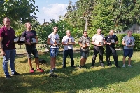 Директорът на ЮЗДП награди с грамота, плакет и по 300 лева 12 доброволци огнеборци