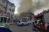 Огромен пожар лумна в Купола в центъра на Благоевград