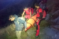 Благоевградски спасители помогнаха на чужденец с контузен глезен в Рила