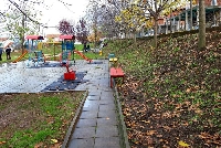 Доброволци почистиха Самуилово от есенни листа и отпадъци, подрязват храсти и дървета