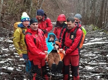 Планински спасители от Благоевград помогнаха на изпаднал в беда турист край Рилския манастир