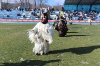 Кукерската група от Струмско с впечатляващо представяне на фестивала в Симитли