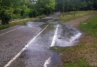 Подпочвени води рушат затворения аквапарк и алеята за Бачиново