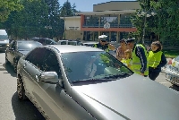 Ученици патрулираха с полицаи на пътя в Разлог