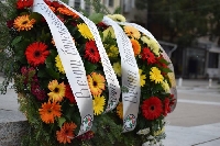 Национална съпротива се поклони пред паметника на Гоце Делчев в Благоевград
