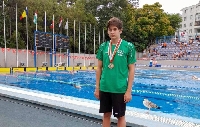 Плувец от Симитли спечели купата за най-добър състезател на турнир в Стара Загора