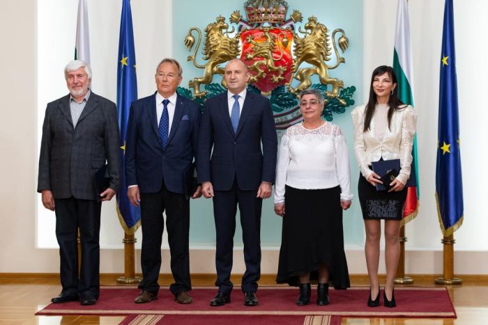 Заслужено признание за архитект Костадин Сандев! Президентът го награди с плакет и грамота