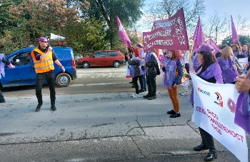 Протестът работниците в Сандански успя, подписаха колективен трудов договор