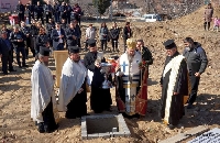 Село Драката е по-близо до мечтата си да има православен храм - положи основния камък за изграждането му