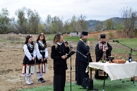 С водосвет и първа копка почна строежът на пречиствателна станция за отпадни води в Сандански С водосвет и първа копка почна строежът на пречиствателна станция за отпадни води в Сандански