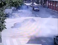 Млад шофьор прави  опасни дрифтове в центъра на Петрич