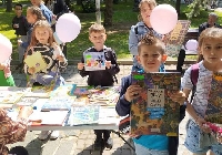 Книжно царство в Градската градина зарадва децата в празничния 1-ви юни
