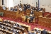 Депутатите от ПП-ДБ отказаха да влязат на заседанието на парламента