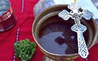 Богоявление в Сандански - потапят кръста в езерото на парк Свети Врач