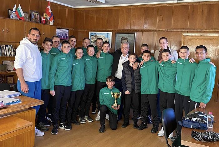Хандбалът в община Гоце Делчев с пореден успех, момчетата до 14 г. спечелиха Купата на България